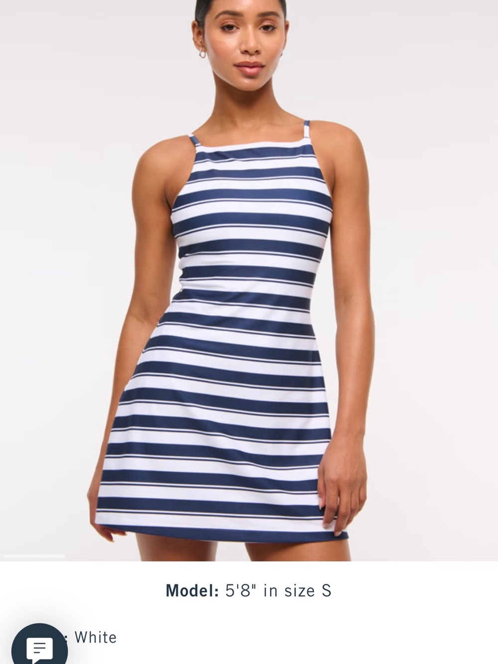 Abercrombie YPB Black Slim Apron Dress - Picture 6 of 6